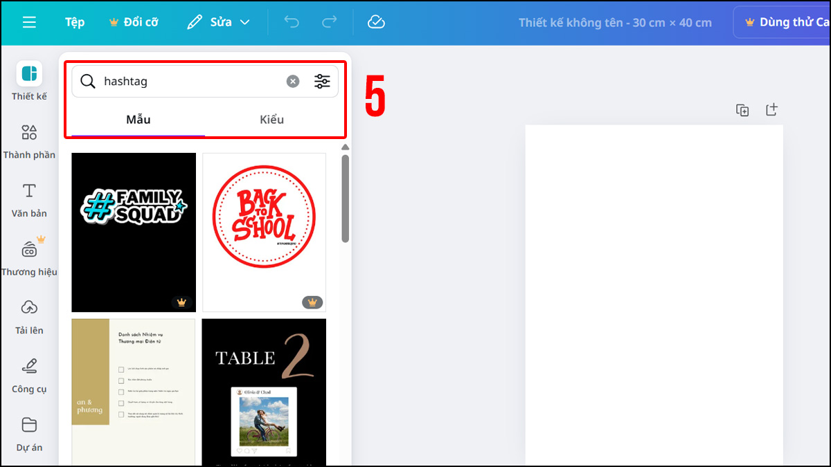 Cách tự thiết kế hashtag 20/10 cầm tay đơn giản
