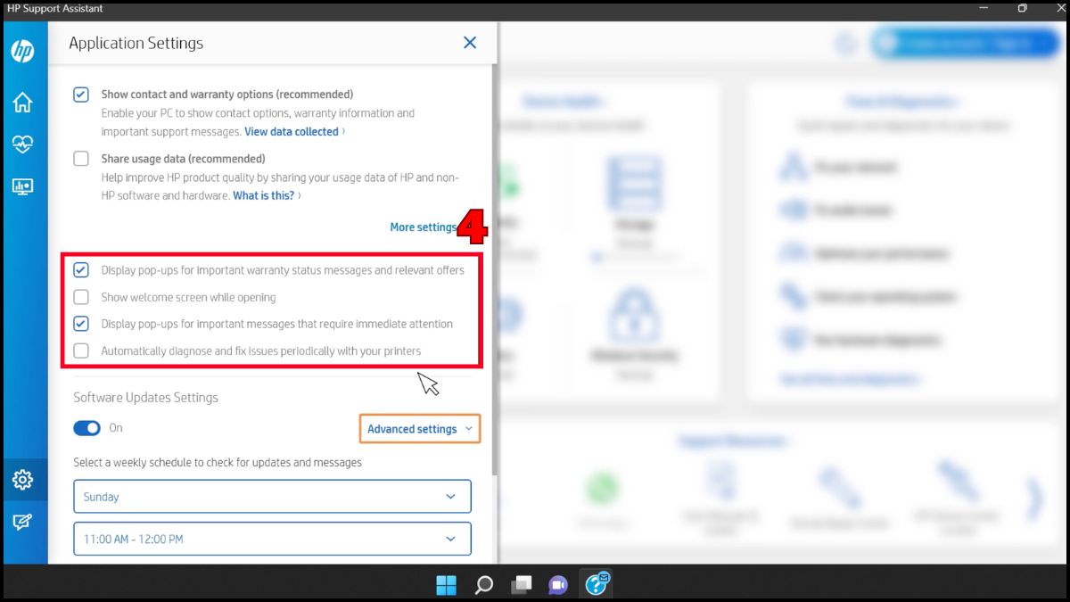 Cách sửa lỗi HP Support Assistant tự động mở nhiều cửa sổ/tab quảng cáo