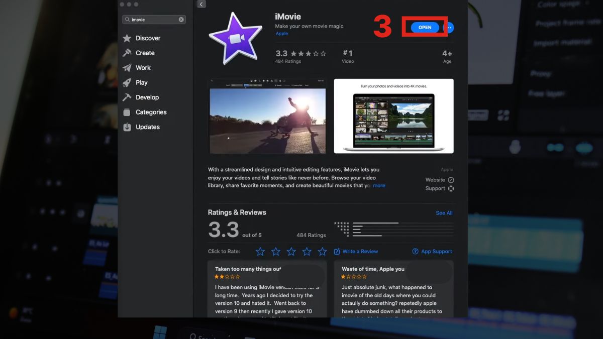Hướng dẫn cách tải và cài đặt phần mềm iMovie trên Mac