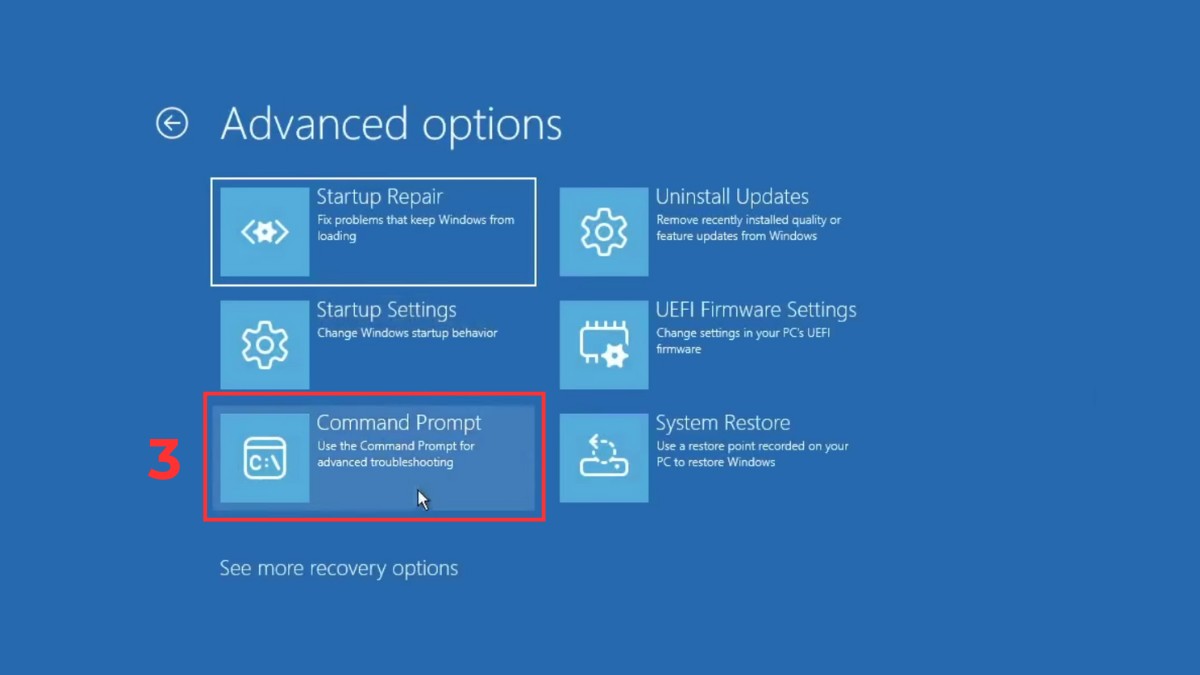 Chạy lệnh CMD sửa lỗi hệ thống