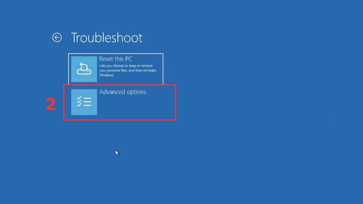 Sử dụng Startup Repair