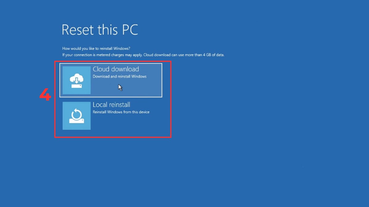 Reset hoặc cài lại Windows (trường hợp nặng)