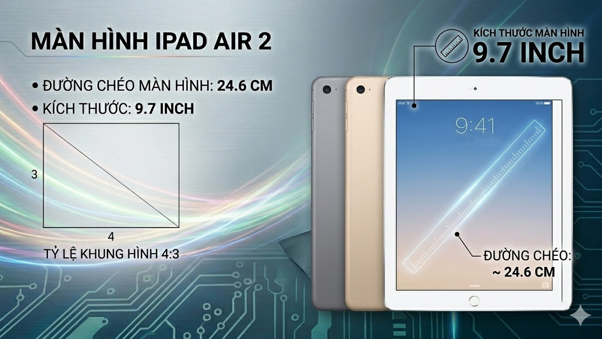 Màn hình iPad Air 2 có đủ lớn cho học tập không?
