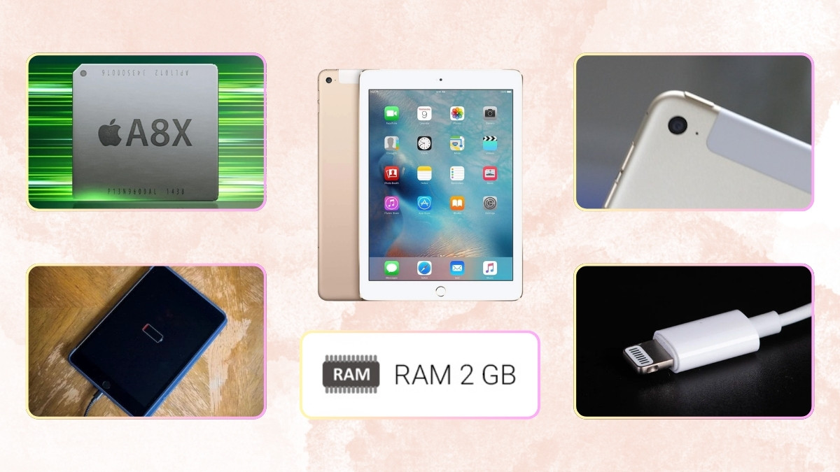 Nhược điểm của iPad Air 2