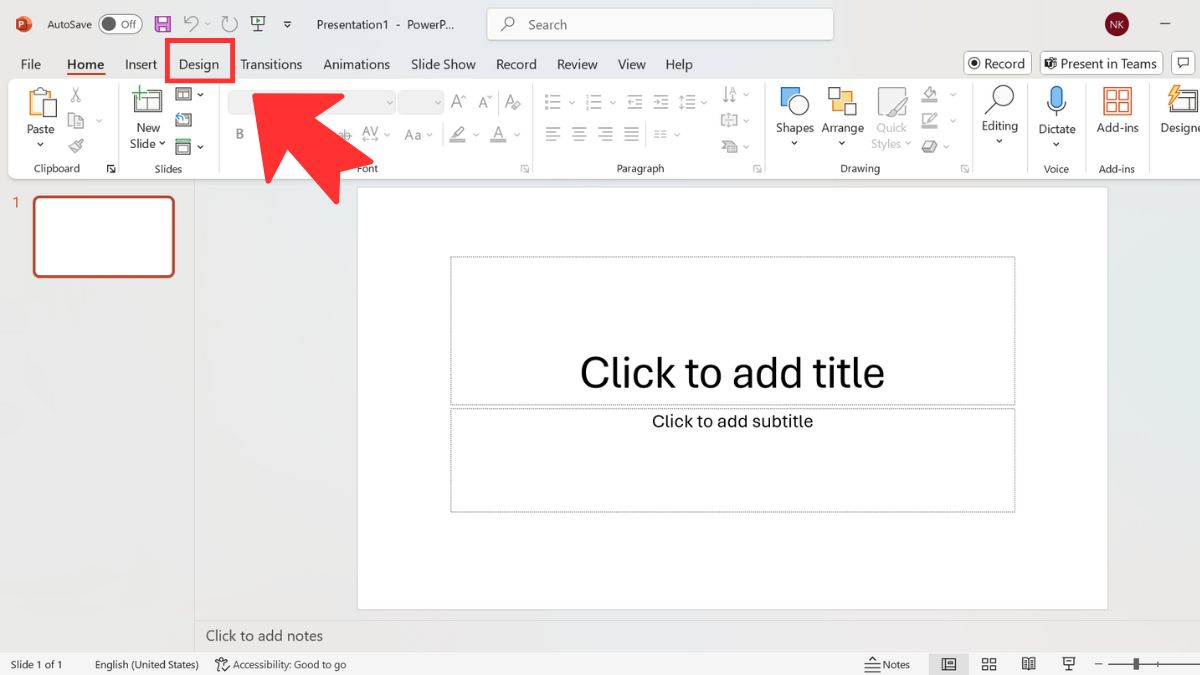 Hướng dẫn thay đổi kích thước slide PowerPoint