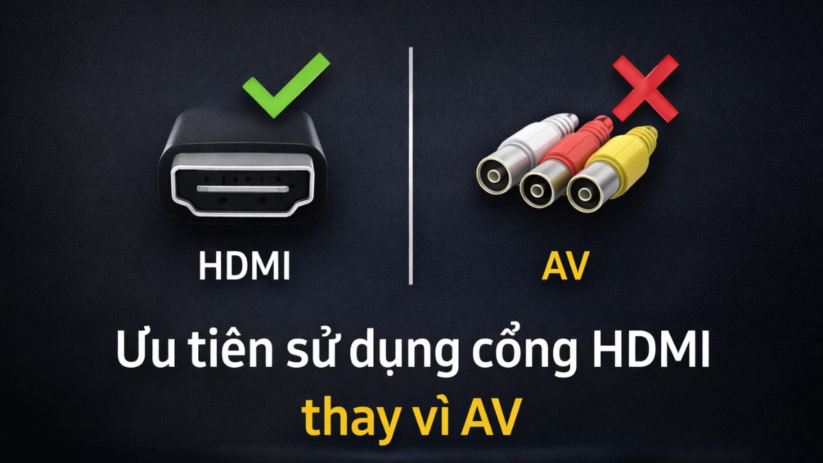 Mẹo giúp kết nối đầu thu với tivi Samsung ổn định hơn