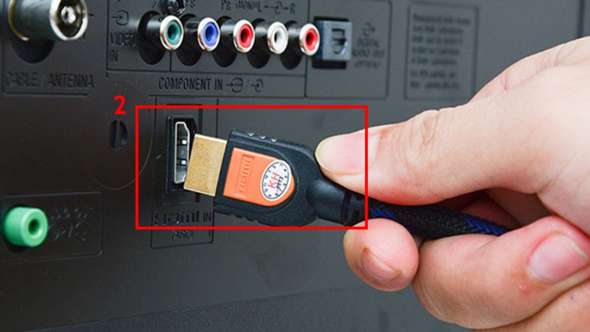 Kết nối đầu thu với tivi Samsung bằng HDMI