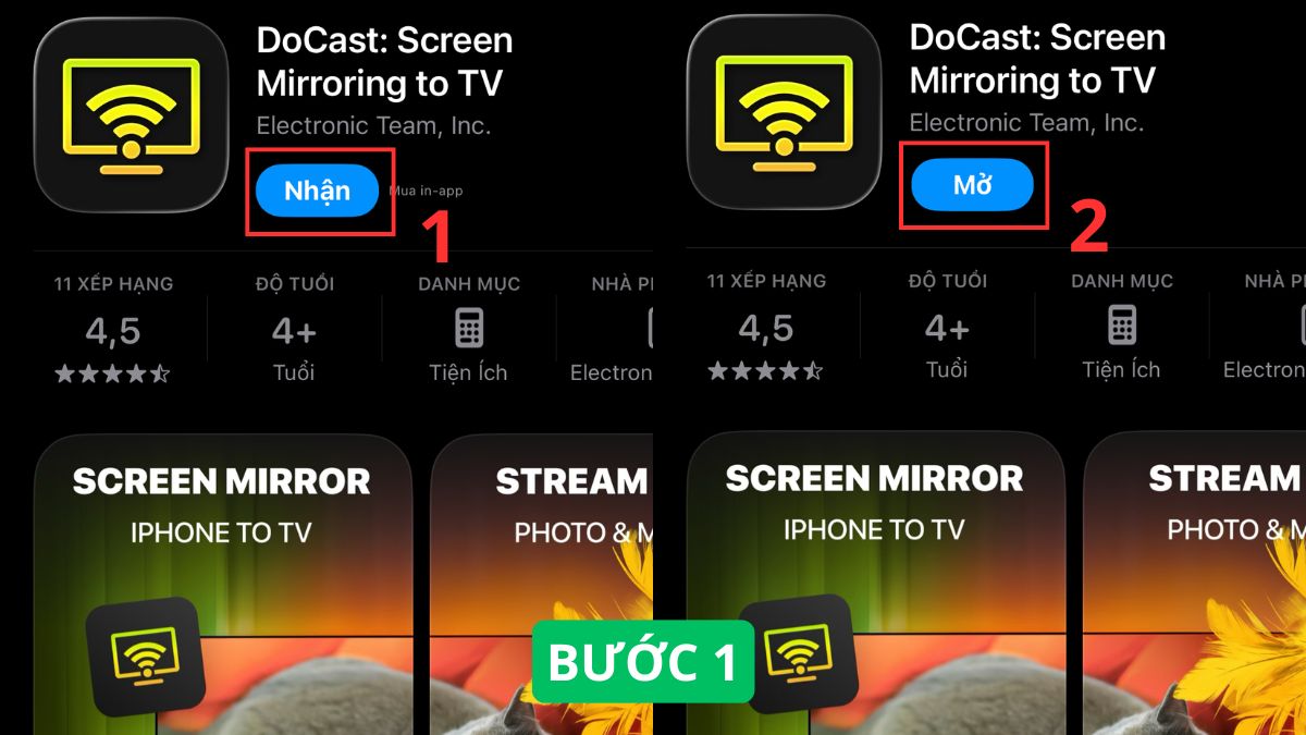 Sử dụng phần mềm thứ 3 kết nối tivi Samsung với điện thoại iPhone