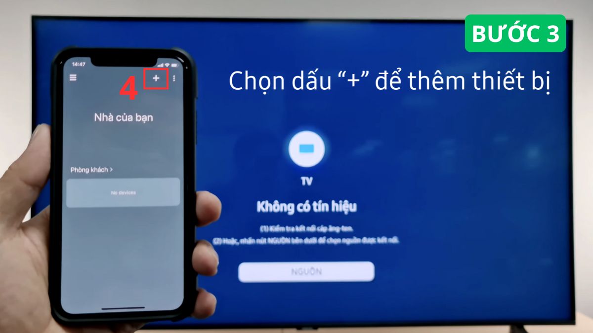 Sử dụng ứng dụng Samsung SmartThings/Smart View kết nối iPhone với tivi Samsung