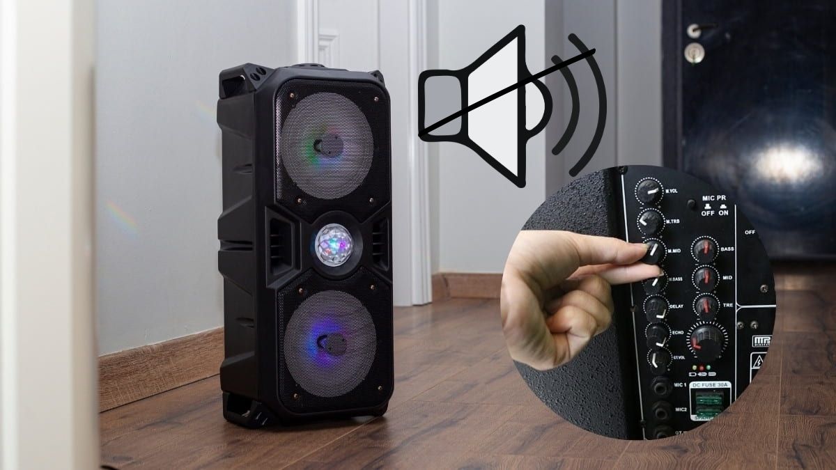 Loa kéo và tivi đã kết nối nhưng không có tiếng