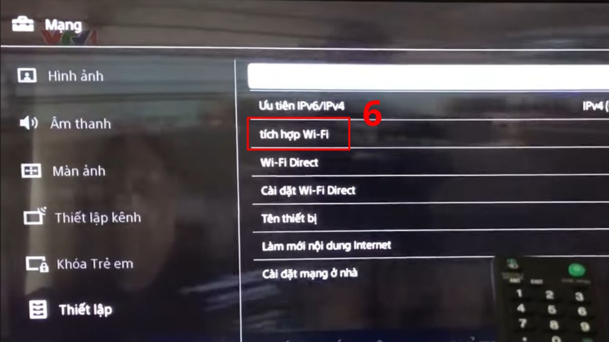 Cách kiểm tra tivi Sony đời cũ có hỗ trợ kết nối WiFi hay không