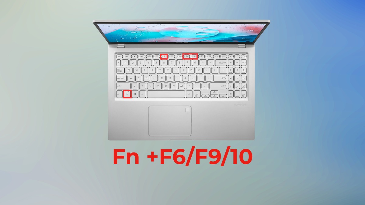 Sử dụng phím tắt để khóa bàn phím laptop ASUS