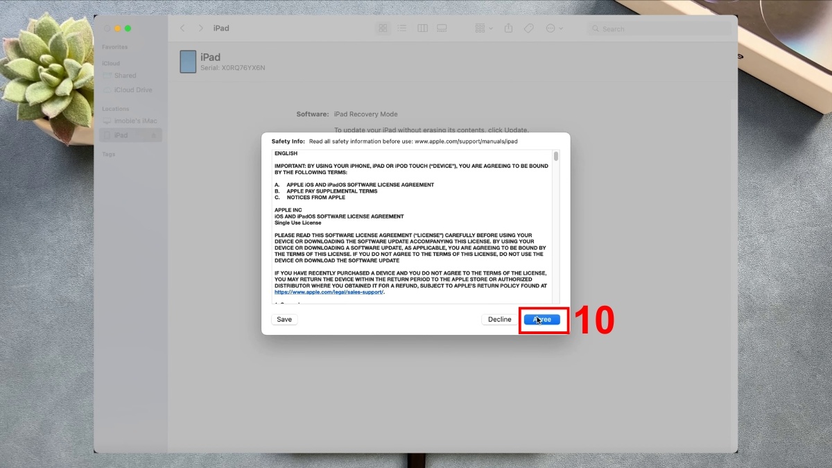 Cách khôi phục cài đặt gốc iPad khi bị vô hiệu hóa