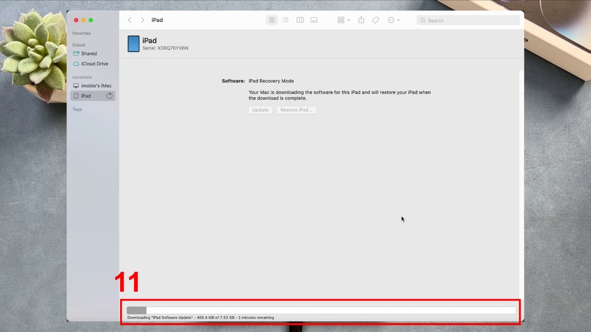 Cách khôi phục cài đặt gốc iPad khi bị vô hiệu hóa