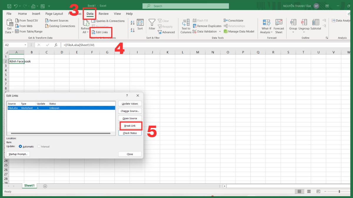 Kiểm tra và tắt chế độ bảo vệ file