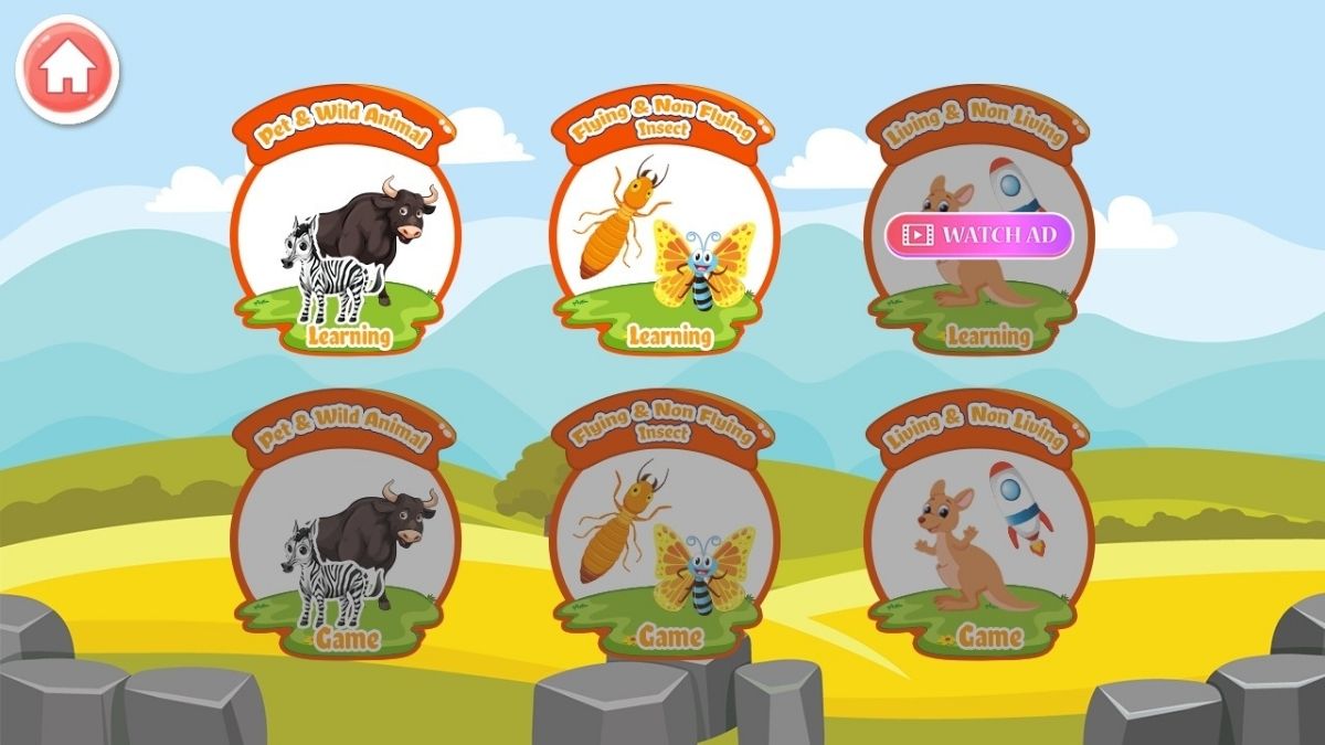 Các trò chơi trong Kids Games Learning Science