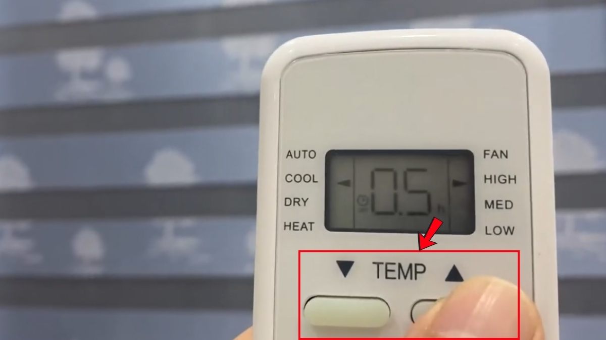 Cách hẹn giờ bật và tắt điều hòa Nagakawa