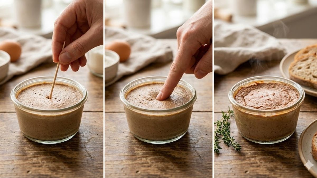 Cách kiểm tra pate đã chín đạt chuẩn