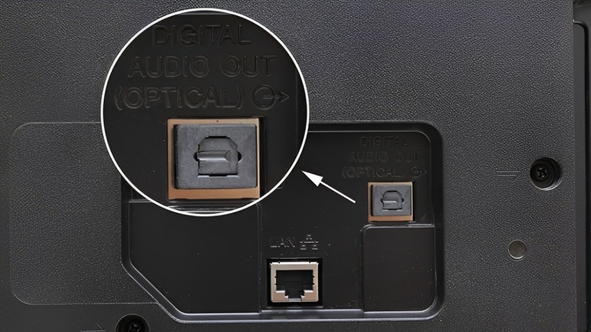 Cổng Optical dùng để xuất âm thanh số ra loa ngoài