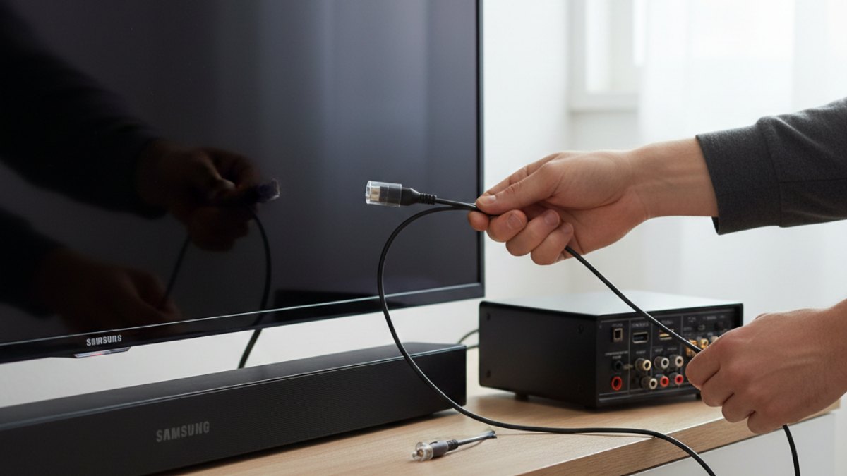 Thử thiết bị âm thanh hoặc dây Optical khác