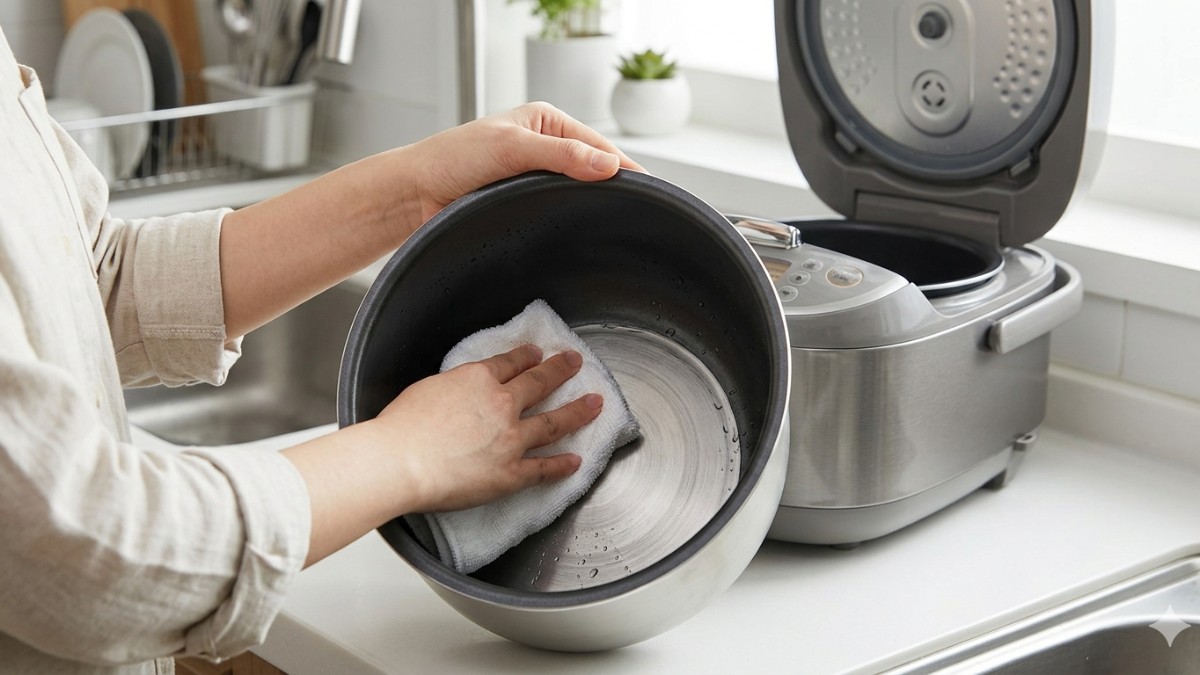 Cách sử dụng nồi cơm điện Midea để tránh lỗi C3