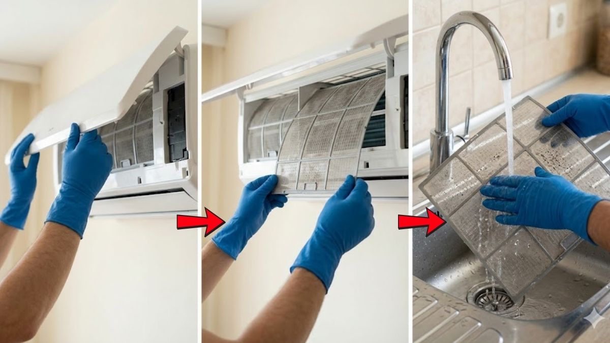 Vệ sinh lại dàn lạnh để tránh lỗi E3 ở điều hòa Funiki
