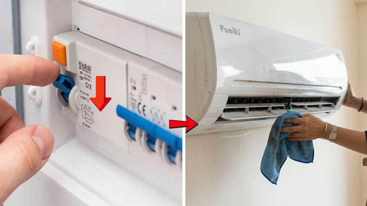 Vệ sinh lại dàn lạnh để tránh lỗi E3 ở điều hòa Funiki