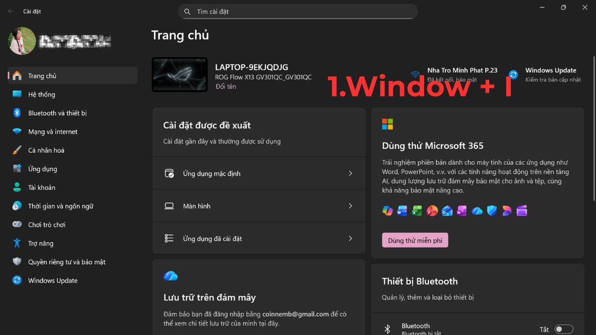 Tắt các dịch vụ gây nặng máy