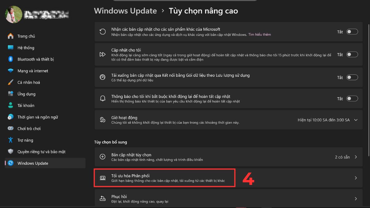 Tắt các dịch vụ gây nặng máy