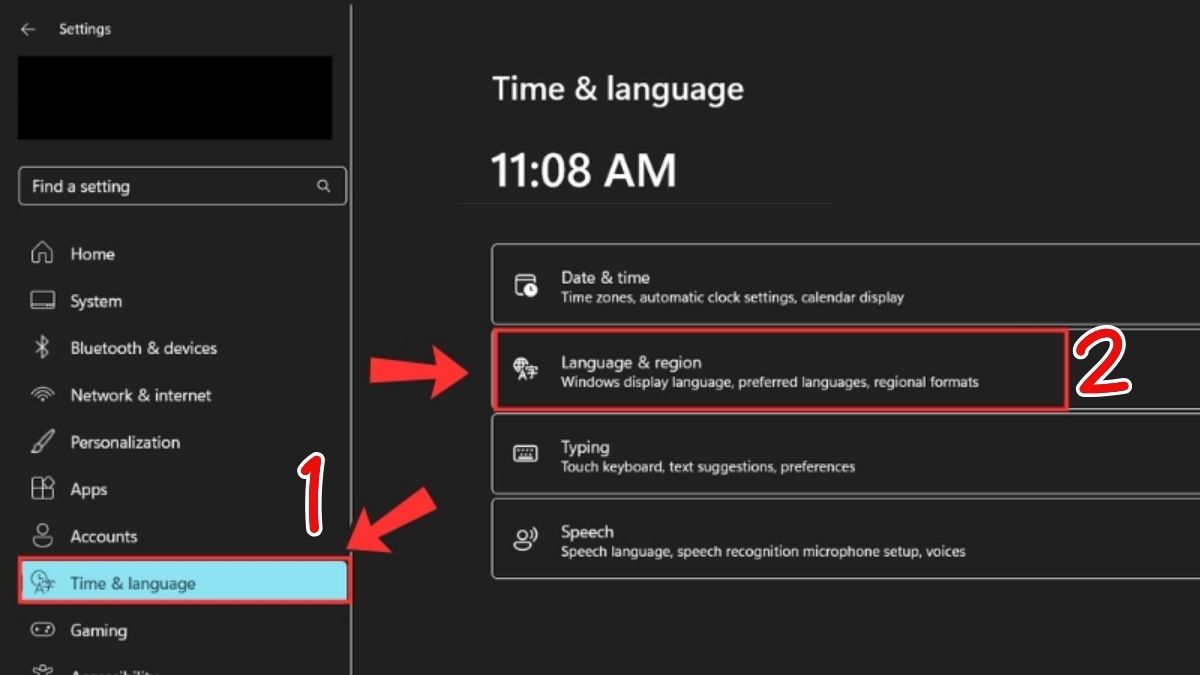 Kiểm tra cài đặt bàn phím trong Windows