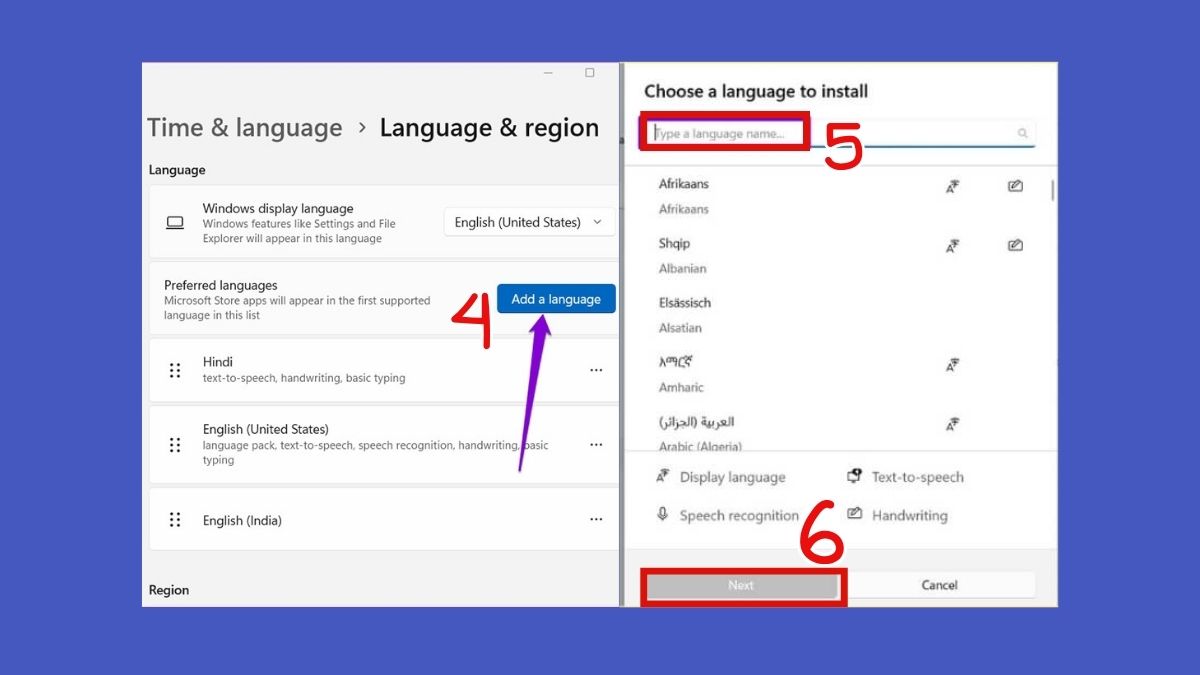 Kiểm tra cài đặt bàn phím trong Windows