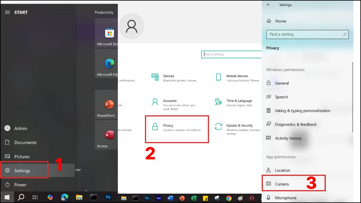 Kiểm tra ứng dụng đang sử dụng webcam