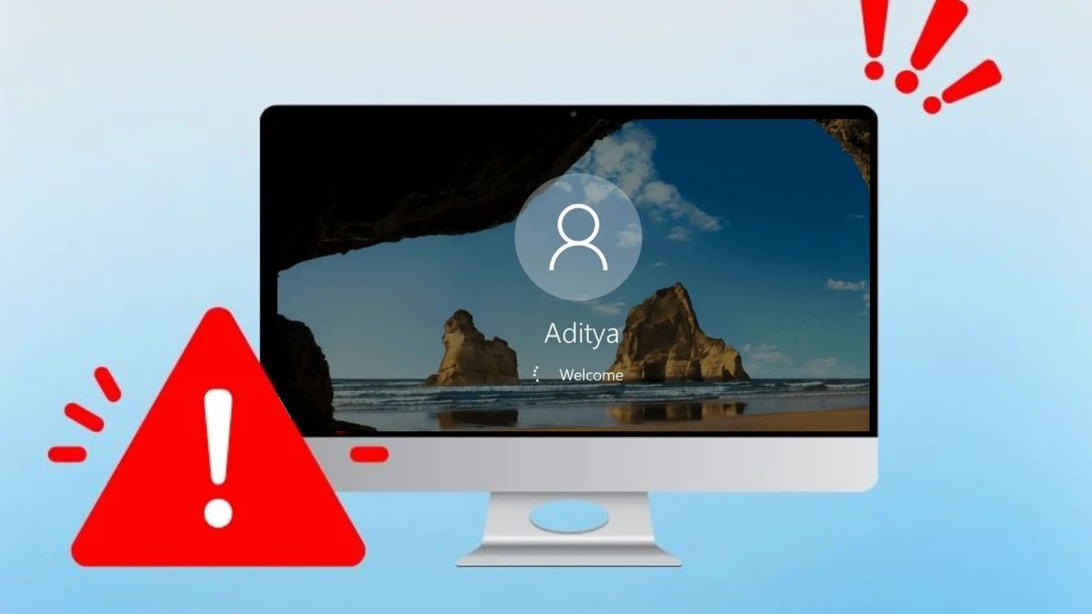 Chỉ vào được màn hình Welcome nhưng không load Desktop