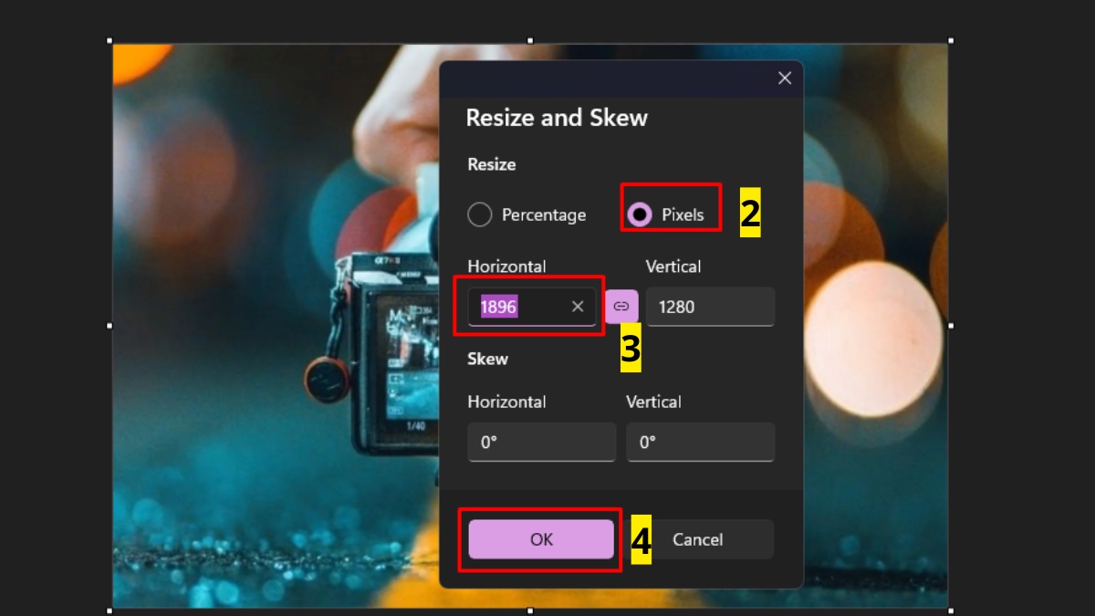Giảm kích thước/độ phân giải ảnh