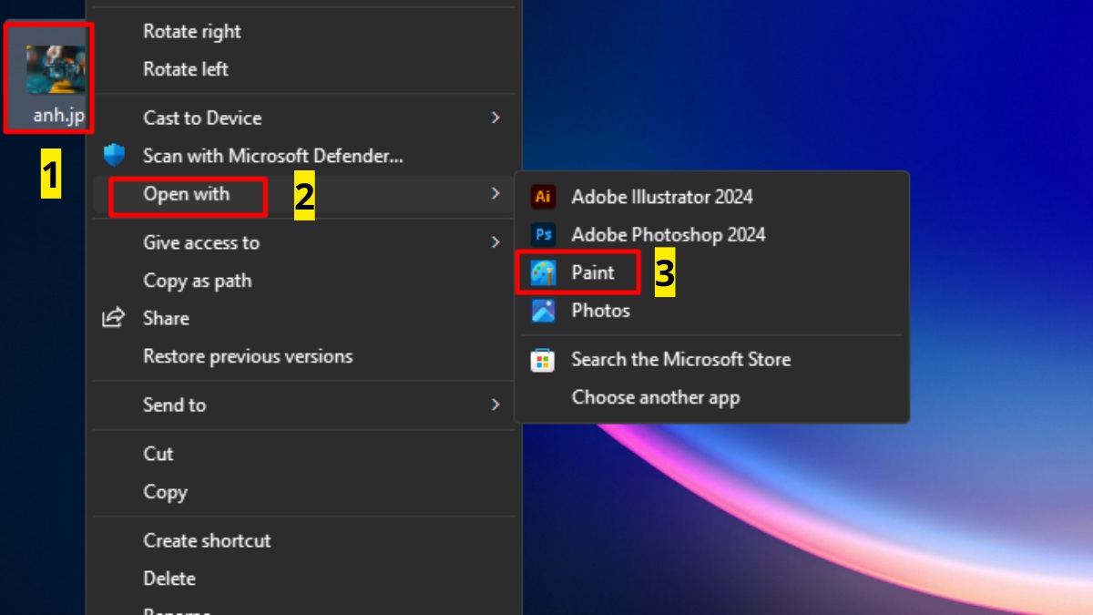 Chuyển đổi lại định dạng ảnh