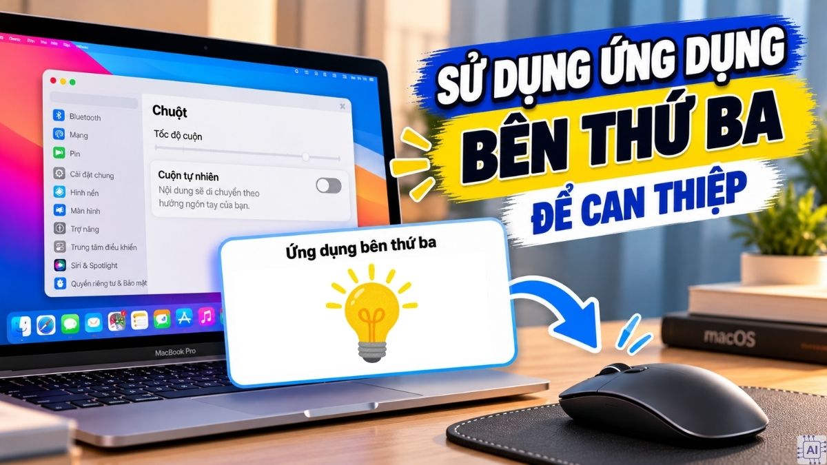 Sử dụng ứng dụng của bên thứ ba để can thiệp
