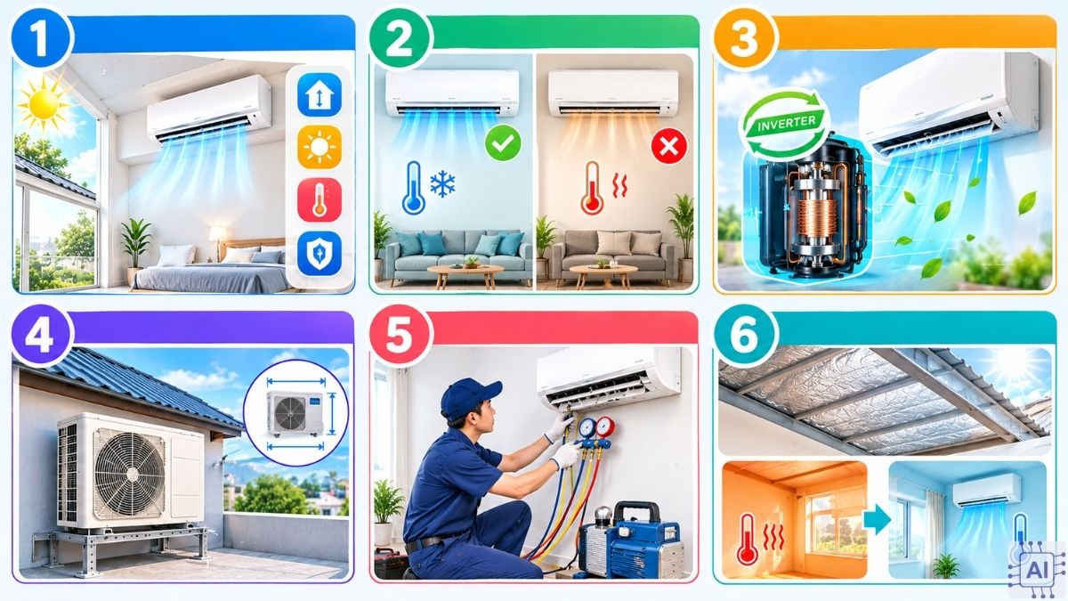 Khảo sát vị trí và tính toán tải nhiệt