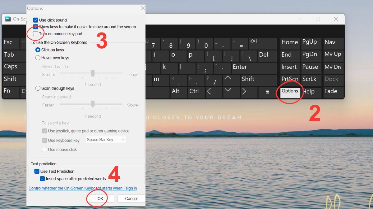Cách kiểm tra laptop Dell có hỗ trợ Numlock ảo hay không