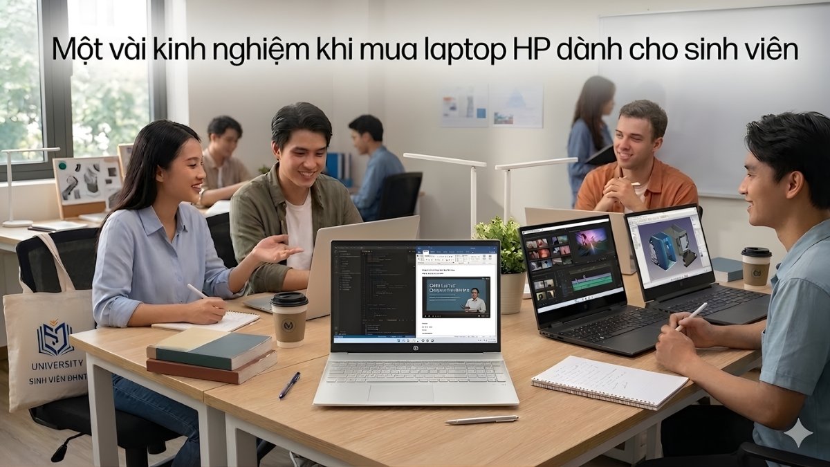 Một vài kinh nghiệm khi mua laptop HP dành cho sinh viên