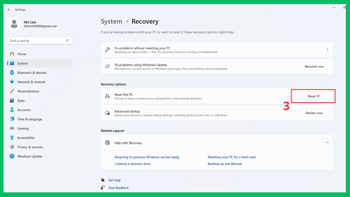 Cài lại Windows cho máy tính khi cần thiết