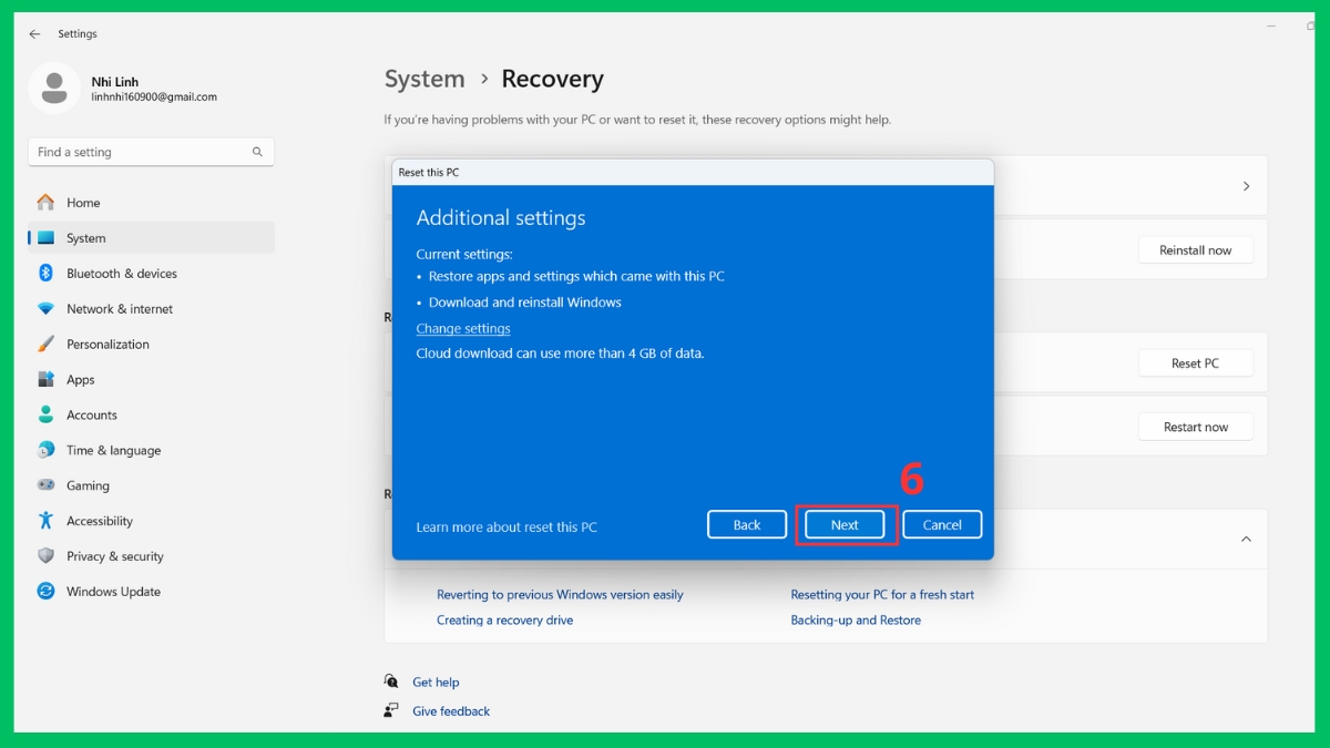 Cài lại Windows cho máy tính khi cần thiết