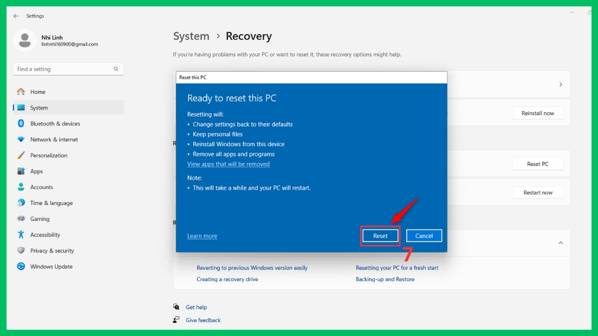 Cài lại Windows cho máy tính khi cần thiết