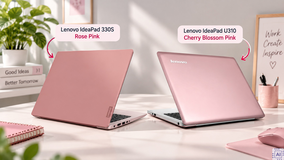 Laptop Lenovo có màu hồng không?