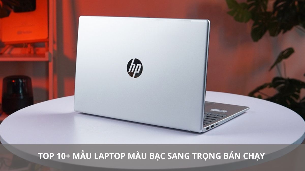 Top 10+ mẫu laptop màu bạc sang trọng và bán chạy năm 2026