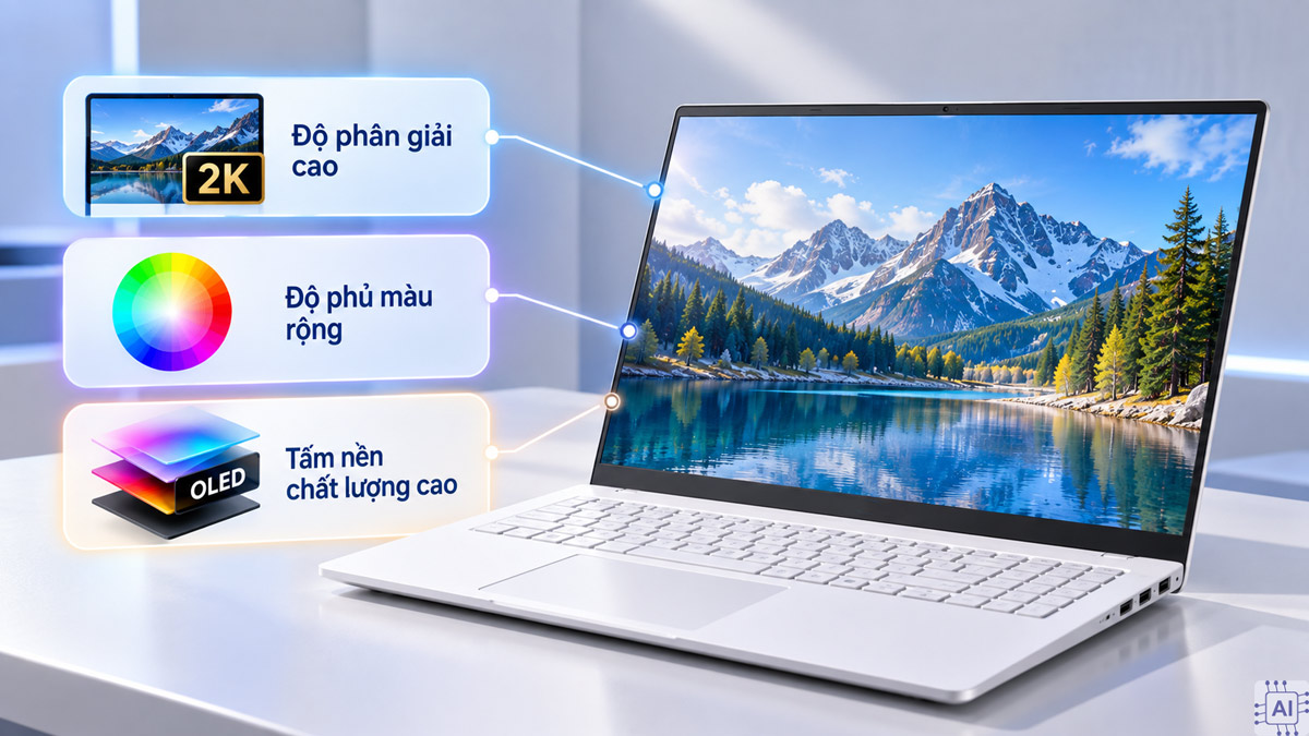 Chất lượng màn hình, độ phân giải và độ phủ màu