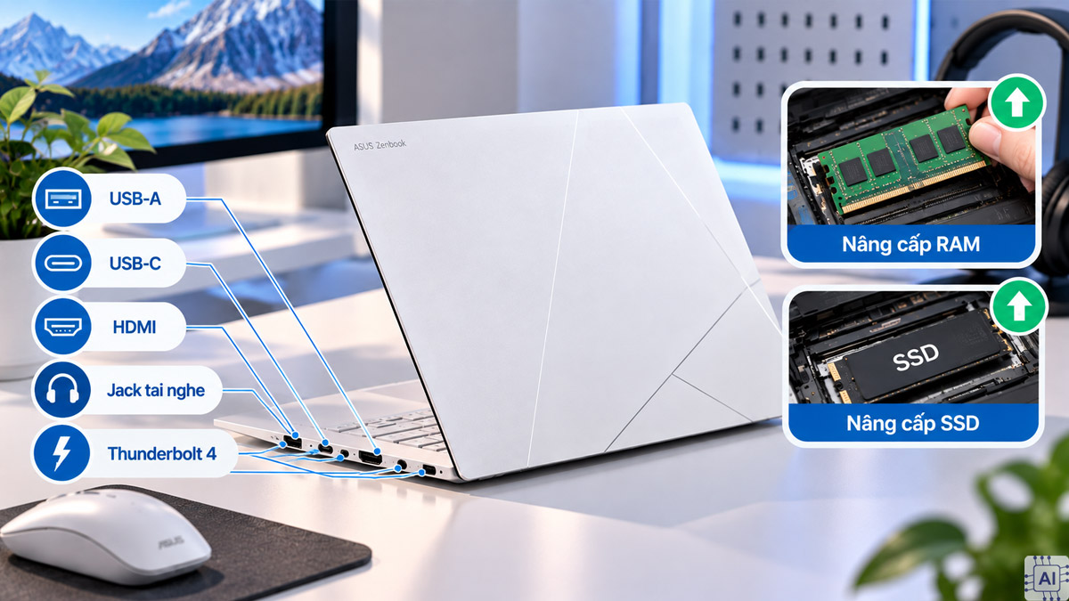 Cổng kết nối quyết định khá nhiều đến quá trình sử dụng