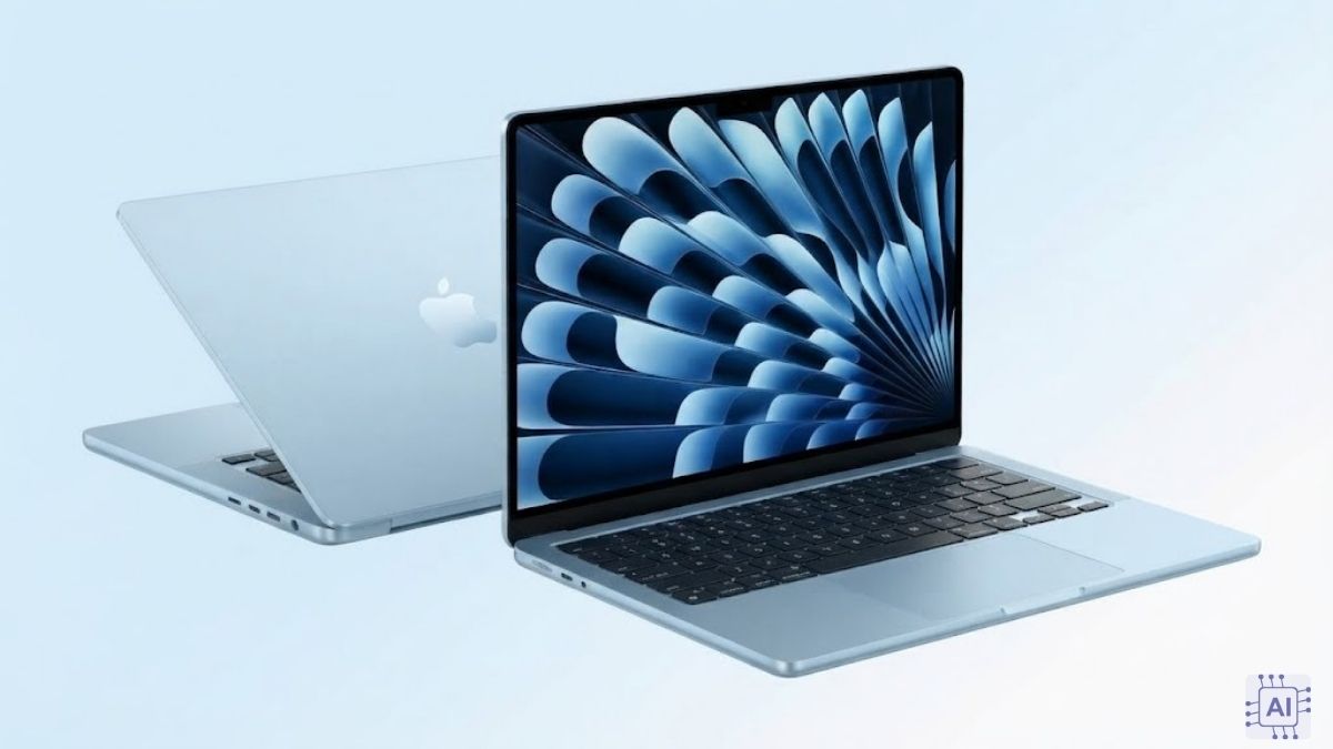 MacBook Air M5 15 inch 16GB 512GB màu xanh da trời