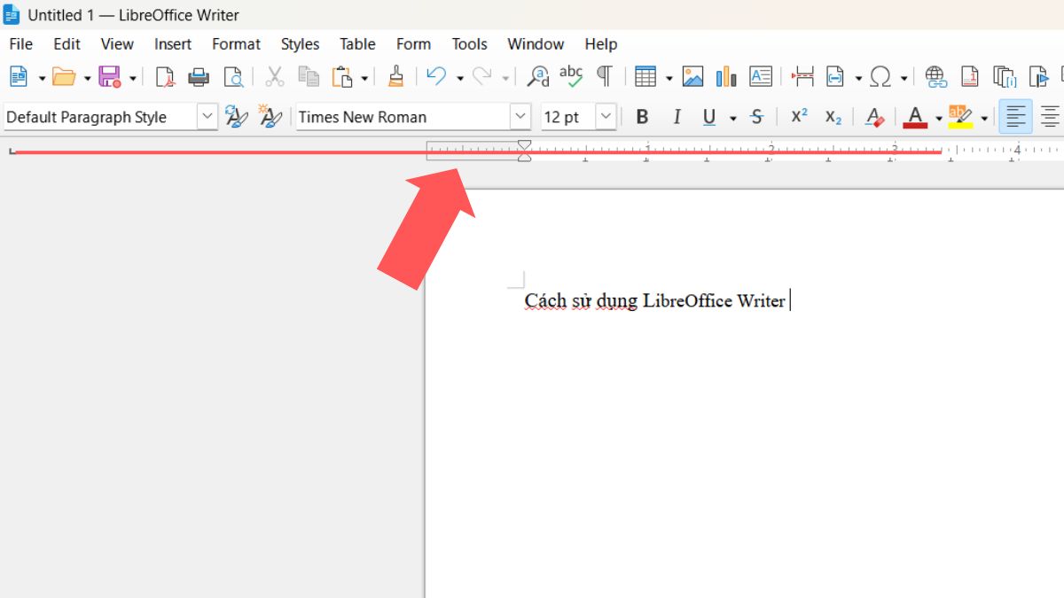 Hướng dẫn sử dụng LibreOffice Writer