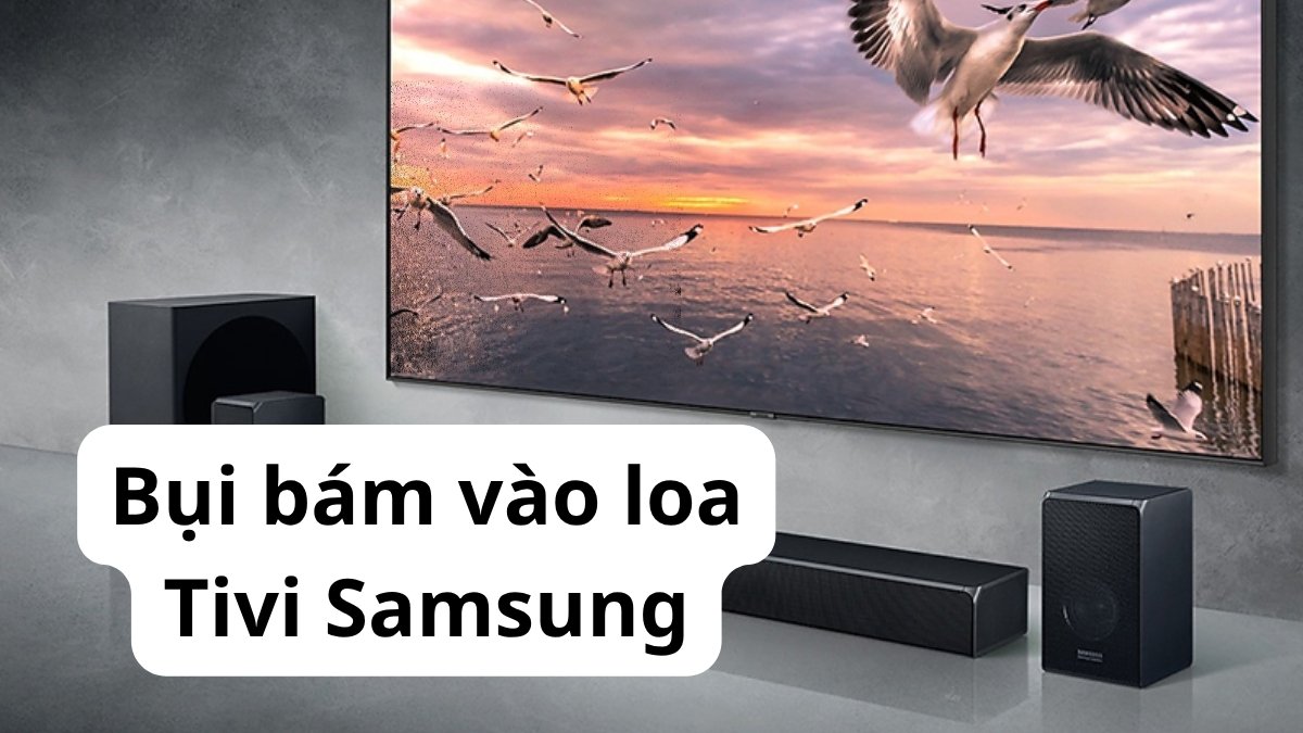 Tác động từ môi trường và bụi bẩn là một nguyên nhân khiến loa tivi Samsung bị rè