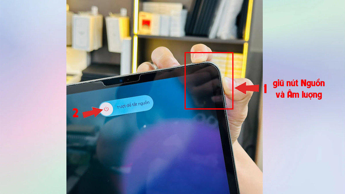 Khởi động lại iPad